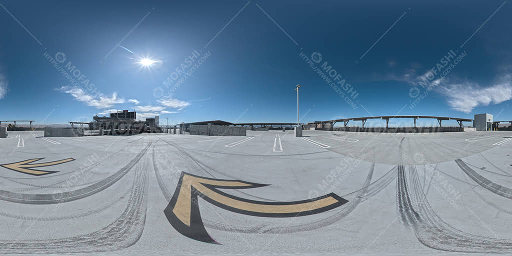 魔法师-HDRI-HdrOutdoorCityParkingLotAfternoonClear001_JPG_4K