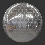 --MetalDesignerWallTilesSteelHoneycomb001